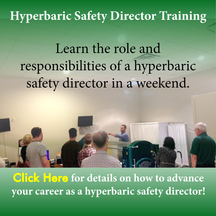 Hyperbaric Safety Director Course email sign up 750 w July 2015