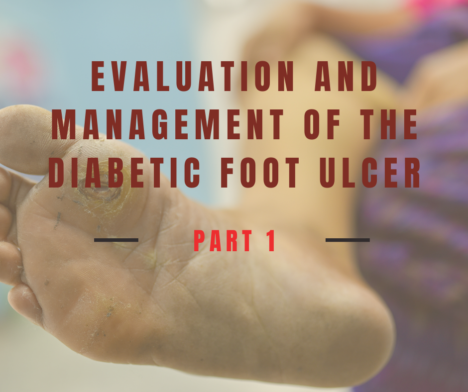 literature review on the management of diabetic foot ulcer